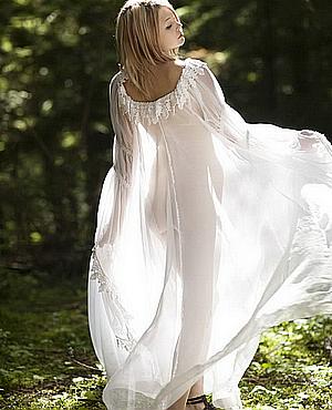 Fantasy Babe, white-lingerie-forest-06