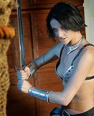 Fantasy Girl, medieval-fight-training-06