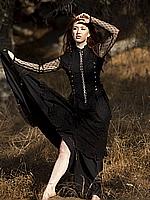 Fantasy Girl, redhead-loose-vintage-dress-02