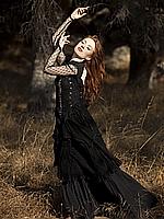 Fantasy Girl, redhead-loose-vintage-dress-04