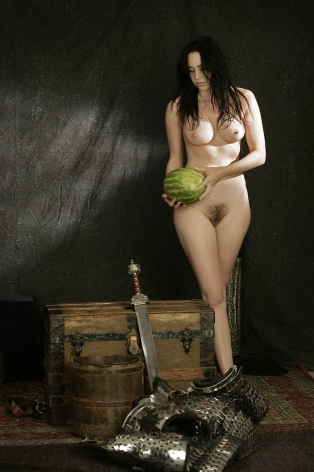 Medieval Nudity, butchering-watermelon-01.jpg